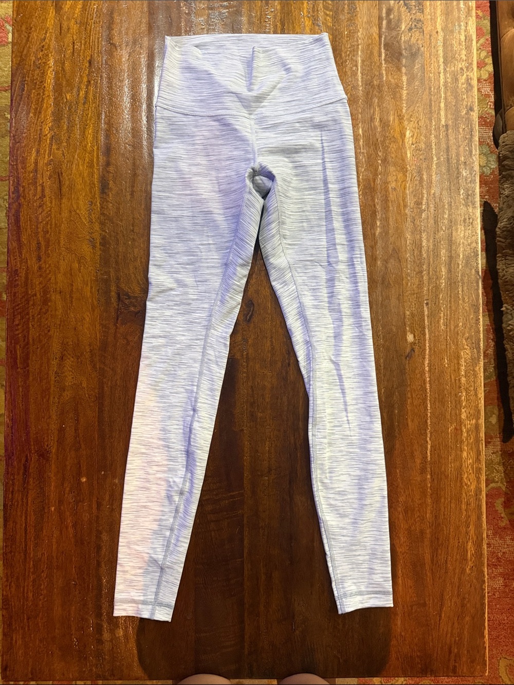 lululemon athletica Space Dyed Light Gray High-Rise Leggings NEW WITHOUT TAGS